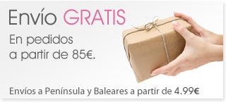 Envío Gratis en pedidos a partir de 85&euro;.